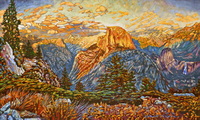 Yosemite Sun; 36x60